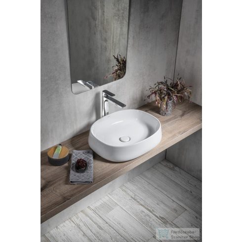 Sapho JUMPER kerámiamosdó, túlfolyó nélkül, 50x13x40cm (WH071)