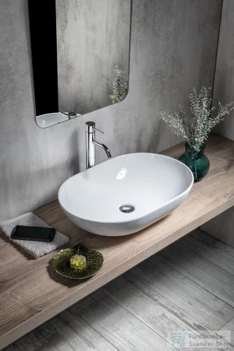 Sapho BALISONG kerámia mosdó, túlfolyó nélkül, 60x15x40cm WH080