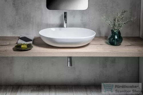 Sapho BALISONG kerámia mosdó, túlfolyó nélkül, 60x15x40cm WH080