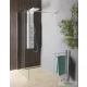 AQUALINE WALK IN Fix zuhanyfal, 70x190cm, átlátszó üveg WI071