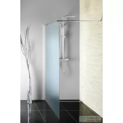 AQUALINE WALK IN Fix zuhanyfal, 100x190cm, brick üveg WI100