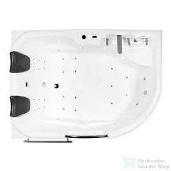   Wellis Dublo 180x130 E-Drive Touch hidromasszázs kád WK00005-5