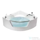 Wellis Tivoli 150x150 E-Drive Touch hidromasszázs kád Flipper csapteleppel WK00127