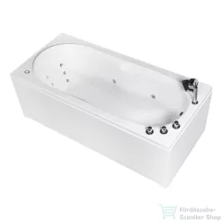   Wellis MALAWI Hydro 170x75 hidromasszázs kád, Retro csapteleppel, balos WK00146-1