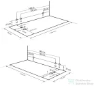 Wellis MALAWI Hydro 170x75 hidromasszázs kád, csaptelep nélkül, balos WK00162-1