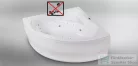 Wellis Bled E-Max 150x150 hidromasszázs kád csaptelep nélkül WK00169-1