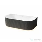 Wellis Calabria Slim Linear Black 170x80 félszabadon álló kád, fekete WK00225