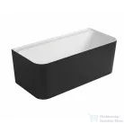 Wellis Arta 170x80 félszabadon álló kád, matt fekete WK00230