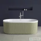 Wellis Pireas 150 cm szabadonálló kád, halvány bambuszzöld WK00233