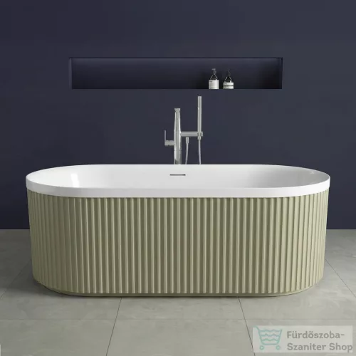 Wellis Pireas 150 cm szabadonálló kád, halvány bambuszzöld WK00233