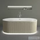 Wellis Pireas 150 cm szabadonálló kád, halvány bambuszzöld WK00233