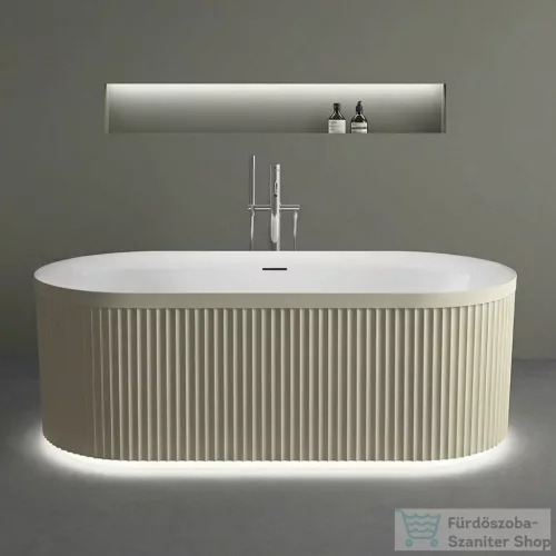 Wellis Pireas 150 cm szabadonálló kád, halvány bambuszzöld WK00233