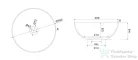Sapho THIN pultra szerelhető mosdó, 390x145 mm, matt fehér WN185