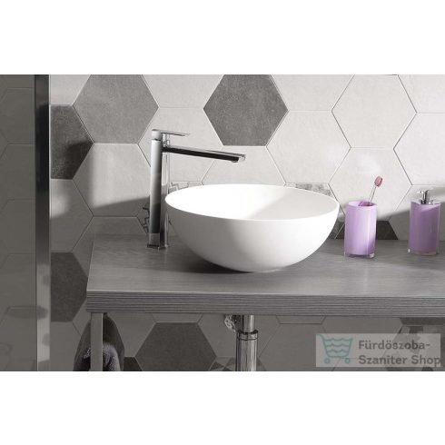 Sapho THIN pultra szerelhető mosdó, 390x145 mm, matt fehér WN185