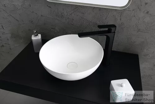 Sapho THIN pultra szerelhető mosdó, 390x145 mm, matt fehér WN185