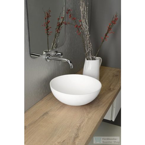 Sapho THIN pultra szerelhető mosdó, 390x145 mm, matt fehér WN185