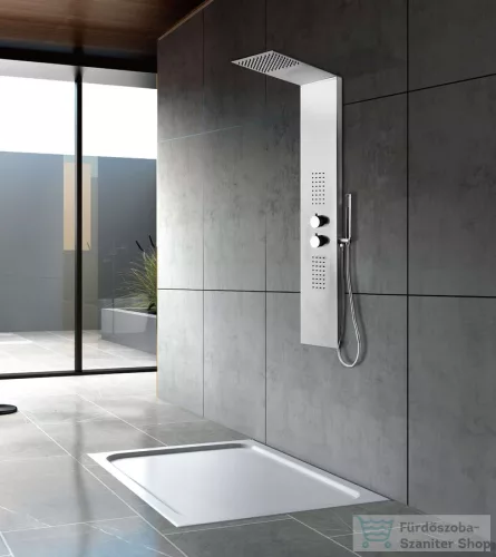 Sapho GRACE zuhanypanel, 200x1450mm, INOX WN326