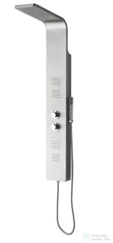 Sapho PRESTIGE termosztatikus zuhanypanel, 200x1400mm, INOX WN337