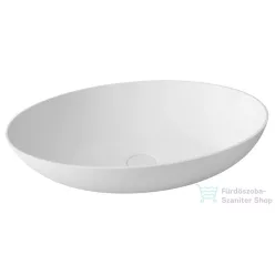 Sapho THIN ovális mosdó, 600x400x145 mm, matt fehér WN893