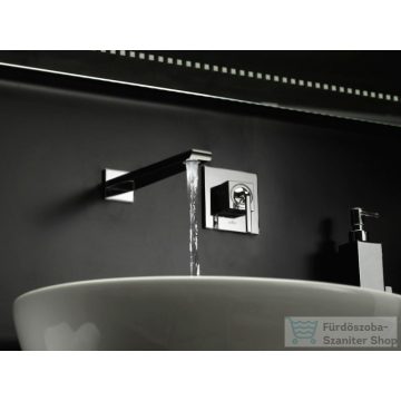   Webert Wolo fali mosdócsaptelep króm színben, leeresztő nélkül,  WO830607.015