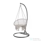 Leziter Cardenas függőfotel állvánnyal szürke-fekete WST-01-Grey_SW-007-STBL