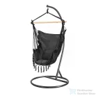 Leziter Puerto függőszék állvánnyal fekete-fekete WST-02-Black_SW-007-STBL