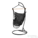 Leziter Puerto függőszék állvánnyal fekete-fekete WST-02-Black_SW-007-STBL