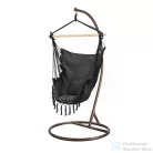 Leziter Puerto függőszék állvánnyal fekete-barna WST-02-Black_SW-007-STBR