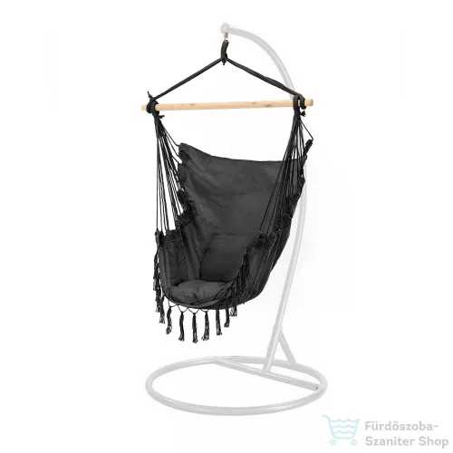 Leziter Puerto függőszék állvánnyal fekete-fehér WST-02-Black_SW-007-STWH
