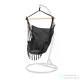 Leziter Puerto függőszék állvánnyal fekete-fehér WST-02-Black_SW-007-STWH