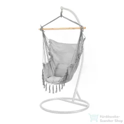   Leziter Puerto függőszék állvánnyal szürke-fehér WST-02-Grey_SW-007-STWH