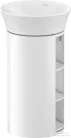 Duravit WHITE TULIP álló 2 polcos mosdótartó szekrény 236550 mosdóhoz, White High Gloss Lacquer WT423908585