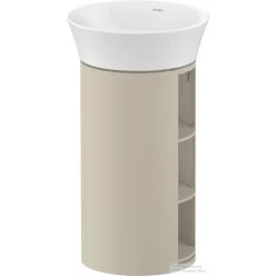   Duravit WHITE TULIP álló 2 polcos mosdótartó szekrény 236550 mosdóhoz, Taupe High Gloss WT42390H3H3