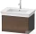 Duravit WHITE TULIP mosdó alá építhető függesztett 1 fiókos alsószekrény,684 x 458 mm,Graphite High Gloss/American Walnut Solid Wood WT4241077H1