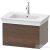 Duravit WHITE TULIP mosdó alá építhető függesztett 1 fiókos alsószekrény,684 x 458 mm,Stone Grey High Gloss/American Walnut Solid Wood WT4241077H2