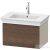 Duravit WHITE TULIP mosdó alá építhető függesztett 1 fiókos alsószekrény,684 x 458 mm,Taupe High Gloss/American Walnut Solid Wood WT4241077H3