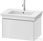Duravit WHITE TULIP mosdó alá építhető függesztett 1 fiókos alsószekrény,684 x 458 mm,White High Gloss Lacquer WT424108585