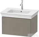 Duravit WHITE TULIP mosdó alá építhető függesztett 1 fiókos alsószekrény,684 x 458 mm,Stone Grey High Gloss WT42410H2H2