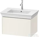 Duravit WHITE TULIP mosdó alá építhető függesztett 1 fiókos alsószekrény,684 x 458 mm,Nordic White High Gloss WT42410H4H4