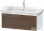 Duravit WHITE TULIP mosdó alá építhető függesztett 1 fiókos alsószekrény,984 x 458 mm, White High Gloss Lacquer/American Walnut Solid Wood WT424207785