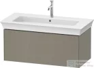 Duravit WHITE TULIP mosdó alá építhető függesztett 1 fiókos alsószekrény,984 x 458 mm, Stone Grey High Gloss WT42420H2H2