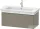 Duravit WHITE TULIP mosdó alá építhető függesztett 1 fiókos alsószekrény,984 x 458 mm, Stone Grey High Gloss WT42420H2H2