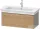 Duravit WHITE TULIP mosdó alá építhető függesztett 1 fiókos alsószekrény,984 x 458 mm, Stone Grey High Gloss/Natural Oak solid WT42420H5H2