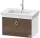 Duravit WHITE TULIP mosdó alá építhető függesztett 1 fiókos alsószekrény,684 x 458 mm,White High Gloss Lacquer/American Walnut Solid Wood WT425107785