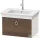 Duravit WHITE TULIP mosdó alá építhető függesztett 1 fiókos alsószekrény,684 x 458 mm,Nordic White High Gloss/American Walnut Solid Wood WT4251077H4