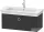 Duravit WHITE TULIP mosdó alá építhető függesztett 1 fiókos alsószekrény,984 x 458 mm, Graphite Satin Matt WT425205858