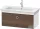 Duravit WHITE TULIP mosdó alá építhető függesztett 1 fiókos alsószekrény,984 x 458 mm, White High Gloss Lacquer/American Walnut Solid Wood WT425207785