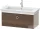 Duravit WHITE TULIP mosdó alá építhető függesztett 1 fiókos alsószekrény,984 x 458 mm, Taupe High Gloss/American Walnut Solid Wood WT4252077H3