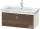 Duravit WHITE TULIP mosdó alá építhető függesztett 1 fiókos alsószekrény,984 x 458 mm, Nordic White High Gloss/American Walnut Solid Wood WT4252077H4