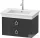 Duravit WHITE TULIP mosdó alá építhető függesztett 2 fiókos alsószekrény,684 x 458 mm,Graphite High Gloss WT43510H1H1
